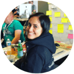 Yasmine Farhani au Hackathon IMA