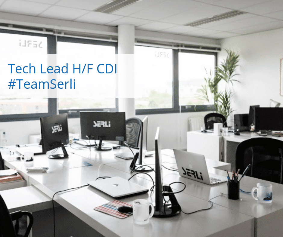 Rejoignez la TeamSerli ! Tech Lead H/F CDI