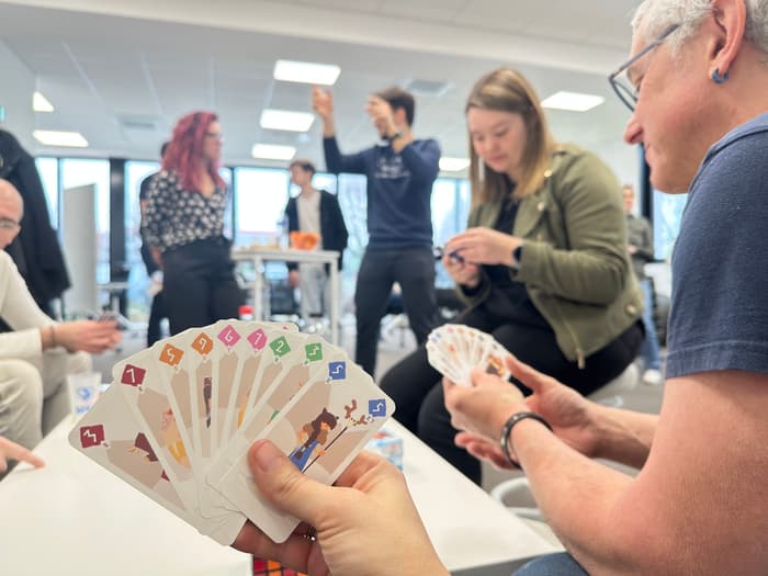 Une soirée jeux à l'agence de Niort