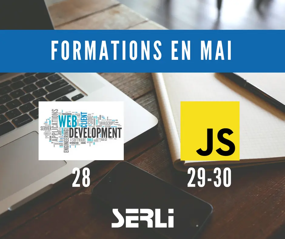 Formation en mai 2018 JavaScript et Développement Web