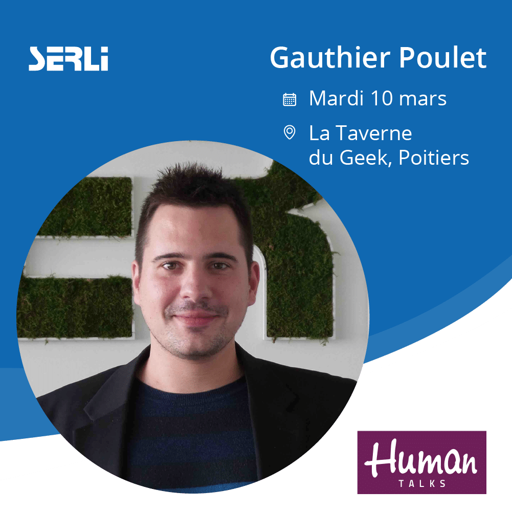 Gauthier Poulet Serli présenter Jetpack Compose aux Human Talks Poitiers