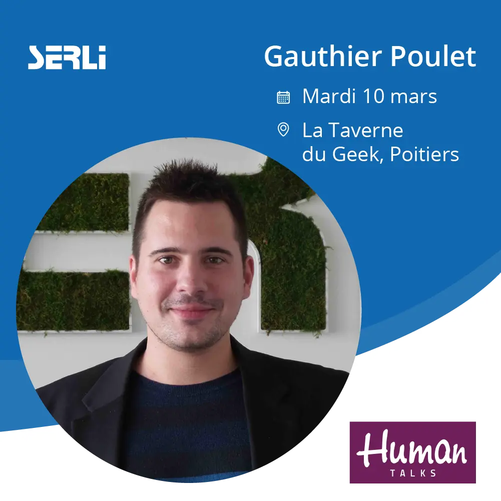 Gauthier Poulet Serli présenter Jetpack Compose aux Human Talks Poitiers